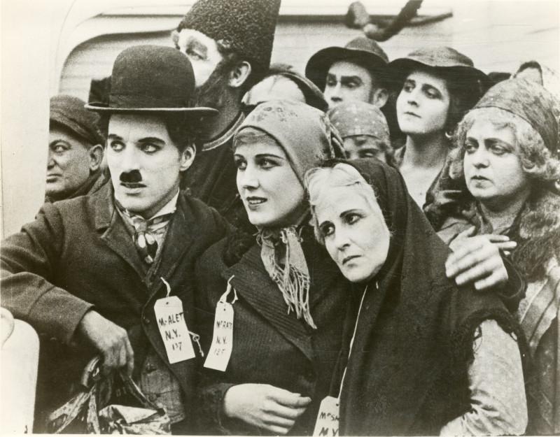 Chaplin the immigrant