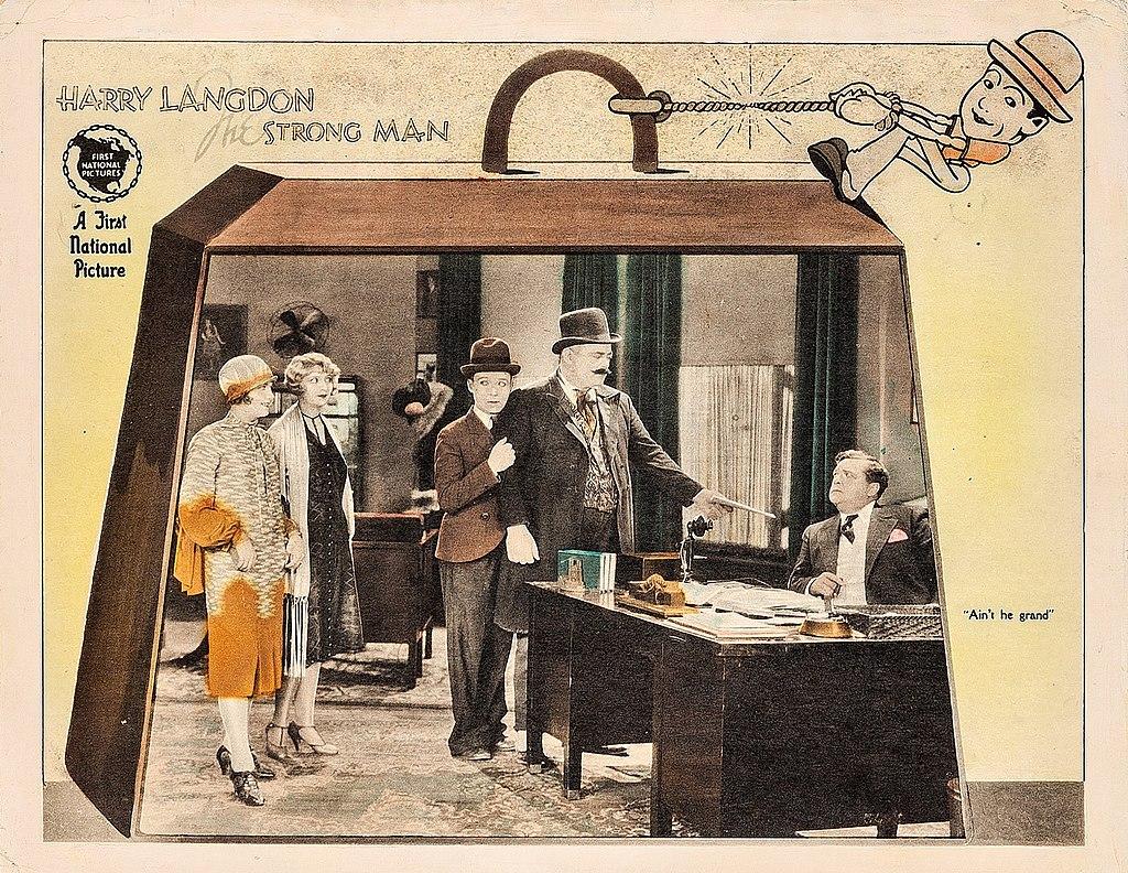 The strong man 1926 lobby card 2